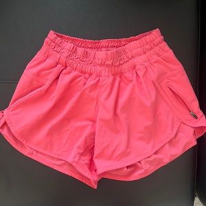 Pink Lululemon Shorts Size 4